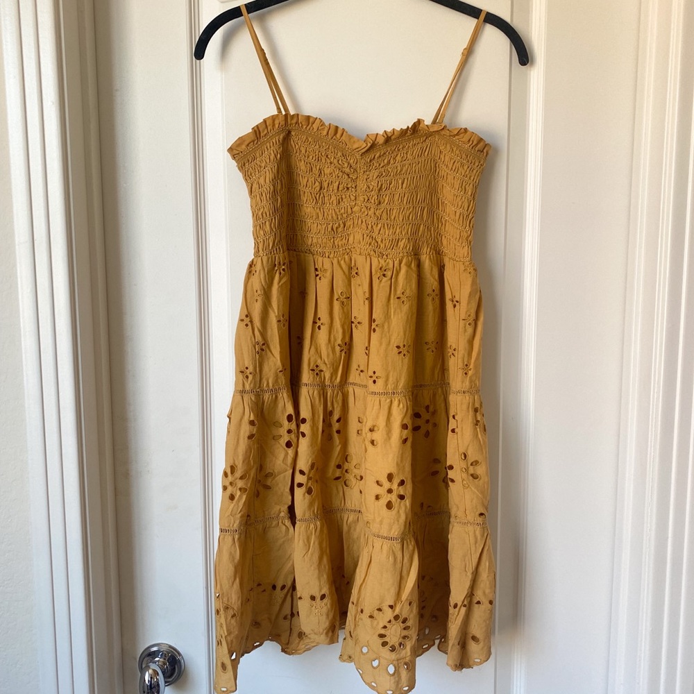 American Eagle Eyelet Sun Dress